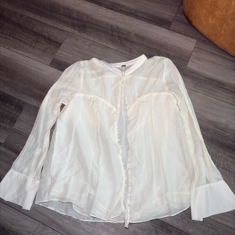 Elegant White Women's Top